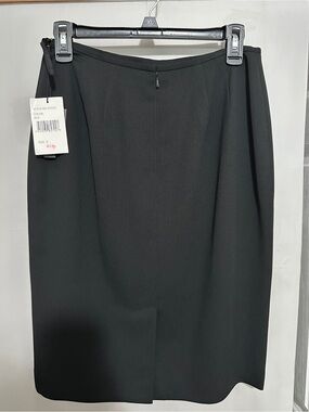 grace Dane Lewis Classic Black Pencil Skirt - Timeless Office Essential size 8
